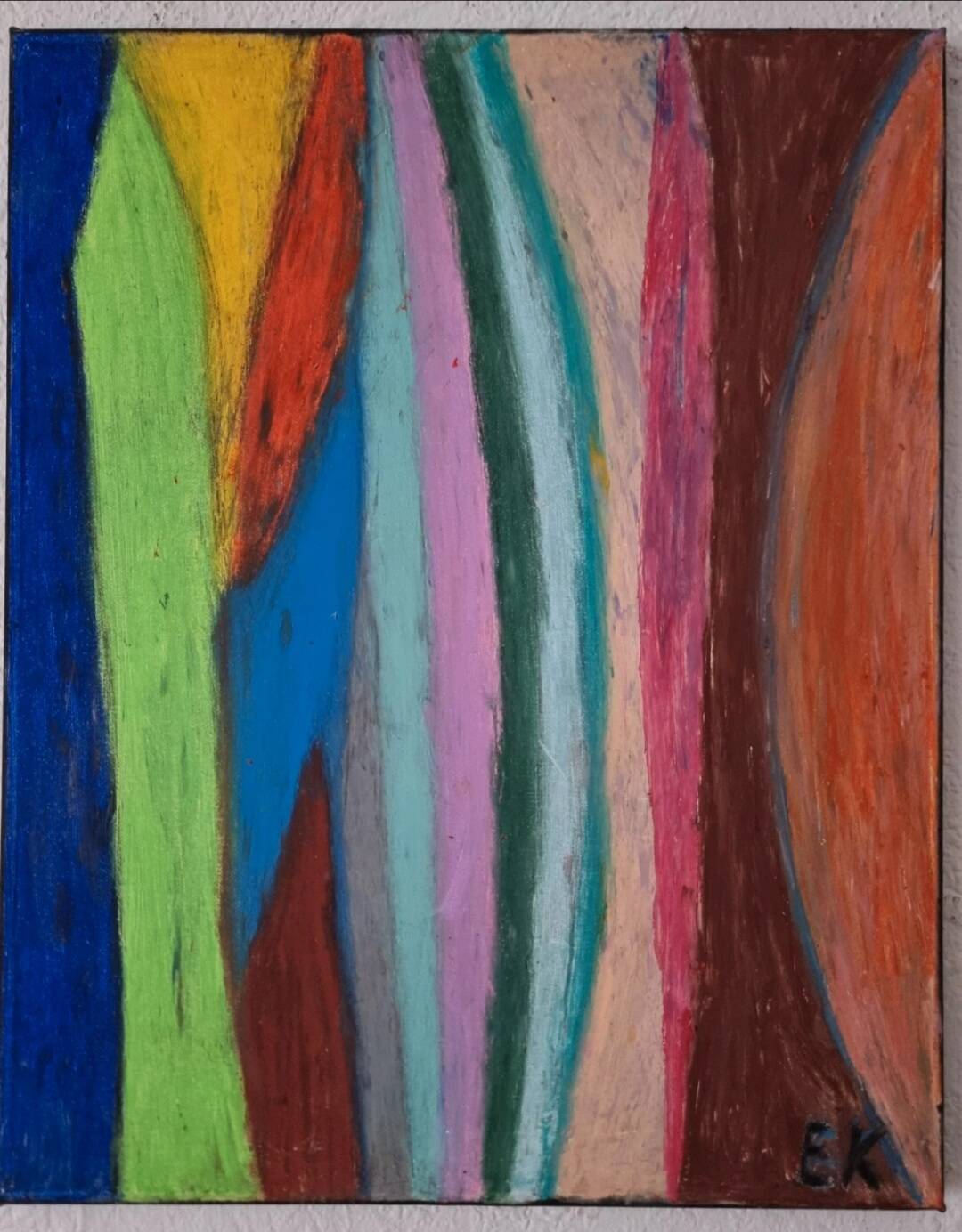 Oil Pastel Painting
