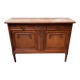 Antique Art Nouveau walnut sideboard, chest of drawers,
