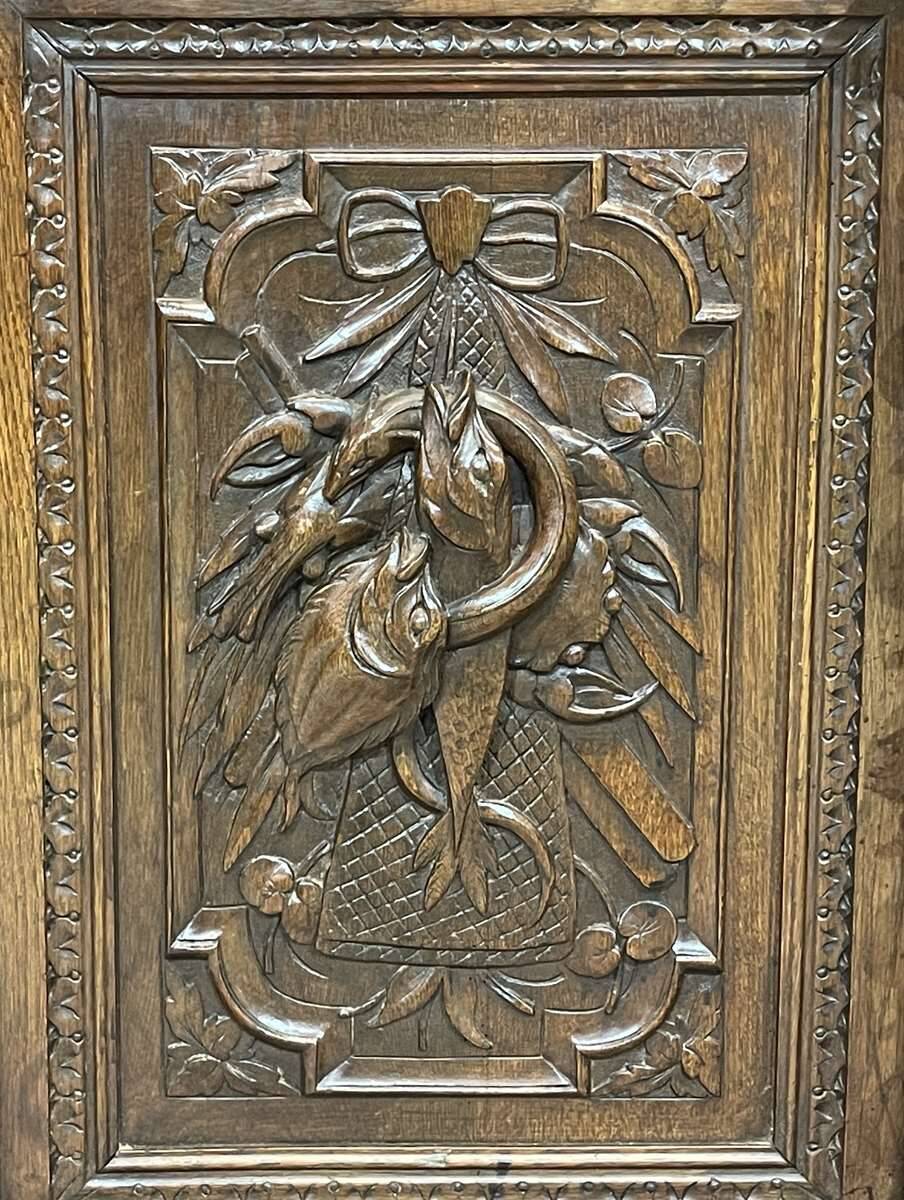 Two-part Renaissance oak buffet, 19th century