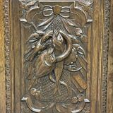 2-part Renaissance oak sideboard, 19th century work