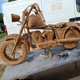 Harley Davidson Wicker Motorcycle by Tom Dixon