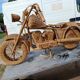 Harley Davidson Wicker Motorcycle by Tom Dixon