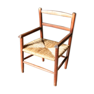Antique children's mulched armchair