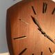 Scandinavian style Junghans teak clock in the 70s