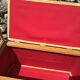 Rattan chest bench - vintage