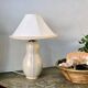 Modern Swedish table lamp with a ceramic base by Anna-Lisa Thomson, mid-1900s.