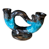 Vallauris ceramic candle holder