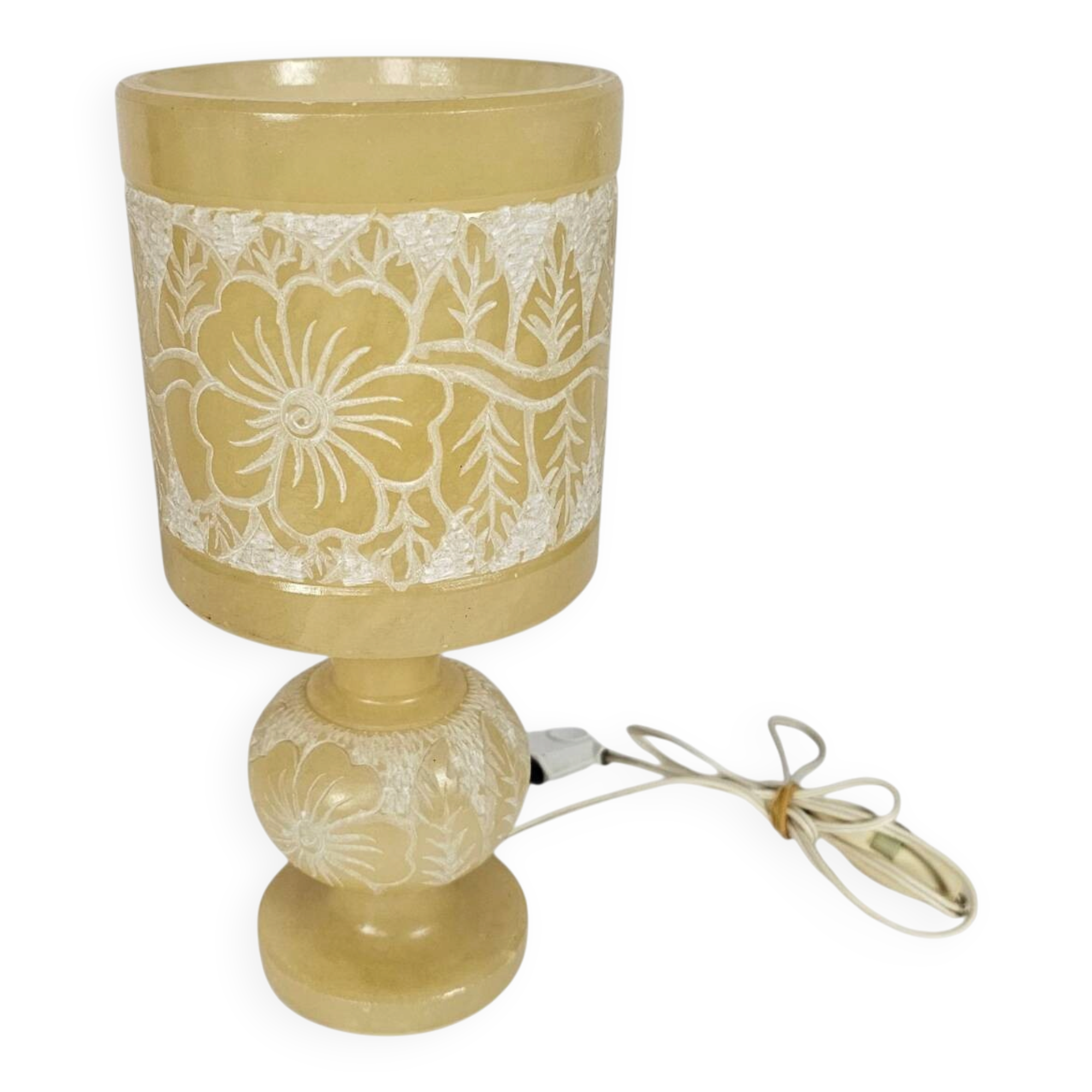 Tarago Esteve - Albastros - Lampe de table - Sgraffito - Espagne - 3e quart 20