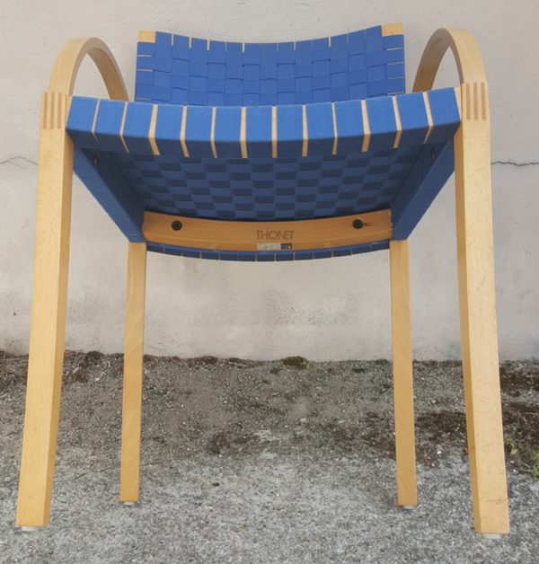 fauteuil Thonet, années 90, édition spéciale pour IDF Hannovre, 1996