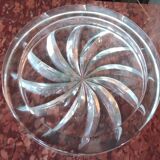 Old RCR crystal dish Italy