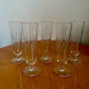 Vintage champagne flutes 1960