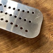 Ecumoire, fish, barbecue spatula, stainless steel - vintage Ikea