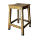Tabouret d'atelier ancien à poignée