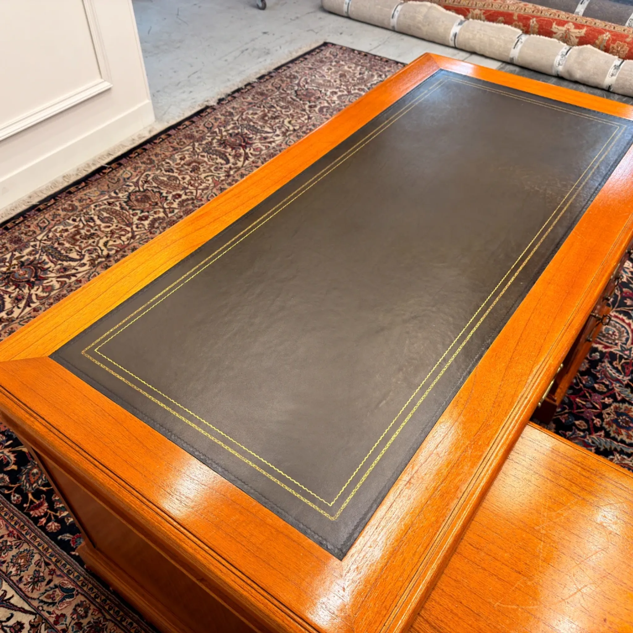 Original Globe Wernicke Corner Desk