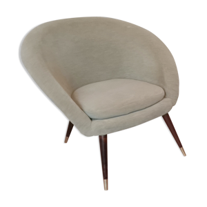 Fauteuil cocktail coquillage - rond