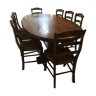 Dining room table and its 8 chairs