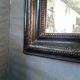 Miroir Louis Philippe noir et doré 99X72