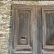 Double old oak door