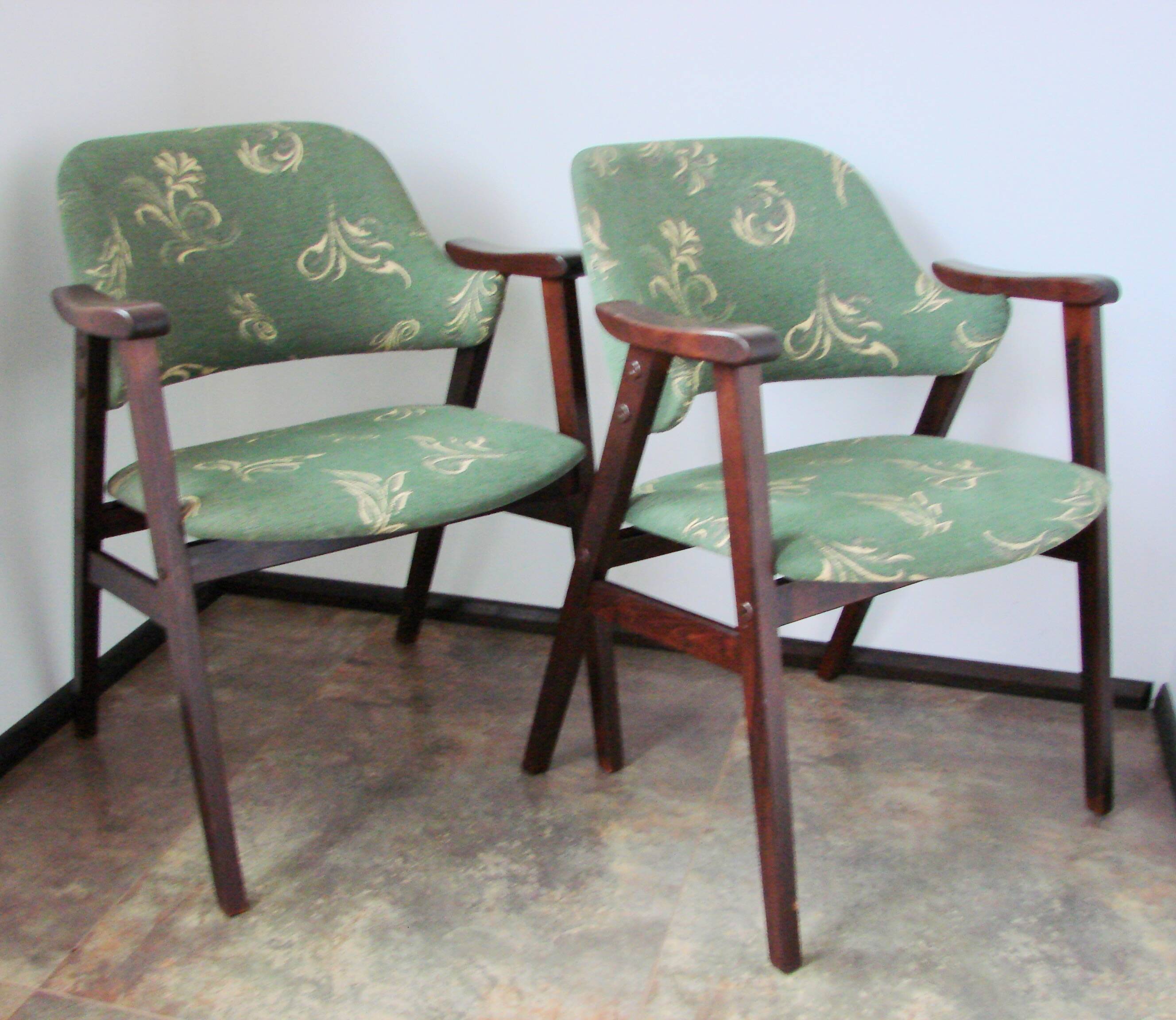 A pair of Scandinavian armchairs by Johanson Design, 1970s – vintage