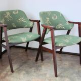 A pair of Scandinavian armchairs by Johanson Design, 1970s – vintage