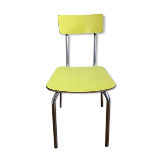Yellow formica chair