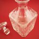 Glass decanter, Danish design, 1970s, production: Denmark