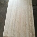Travertine coffee table