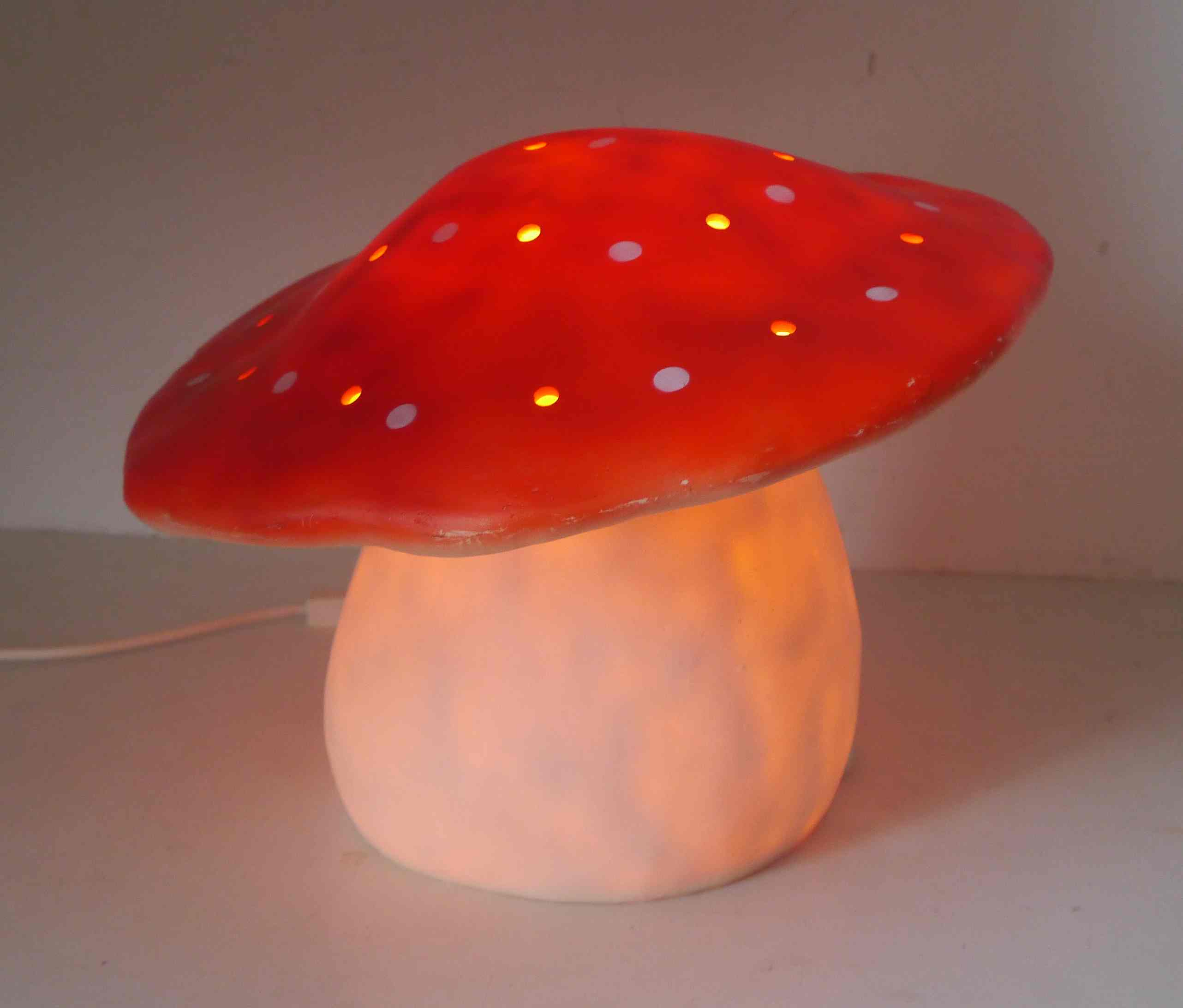 Night light Heico mushroom Made in Germany