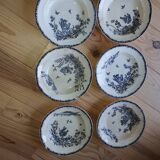 Deep Plates "Terre de Fer – The Chicks" (6 pieces)