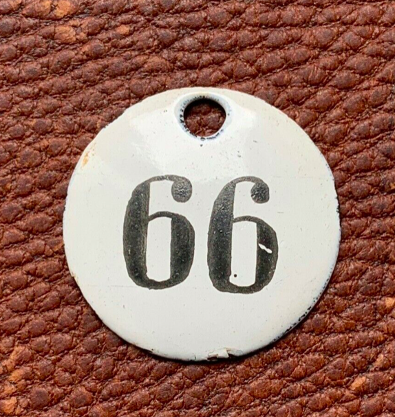 Vintage Enamel Train Seat Numbers from Europe Lucky Number House Number Room