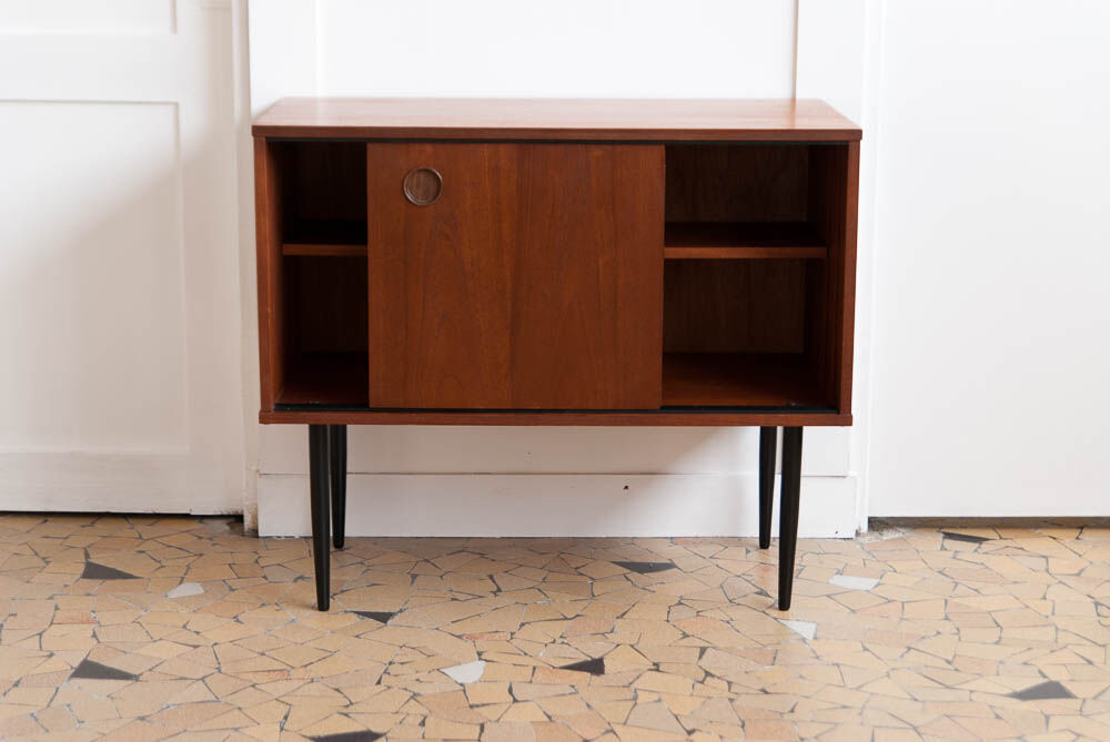 Scandinavian teak storage