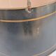 Empire style bouillotte lamp in bronze and sheet metal
