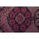 Vintage Turkish Hand-Knotted Wool Cotton Pink Runner Rug 104x351