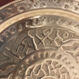 Brilliant brass dish