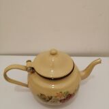 Vintage enamel teapot