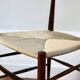 Rare set of 6 vintage Italian rope chairs by Eredi Marelli, 1950