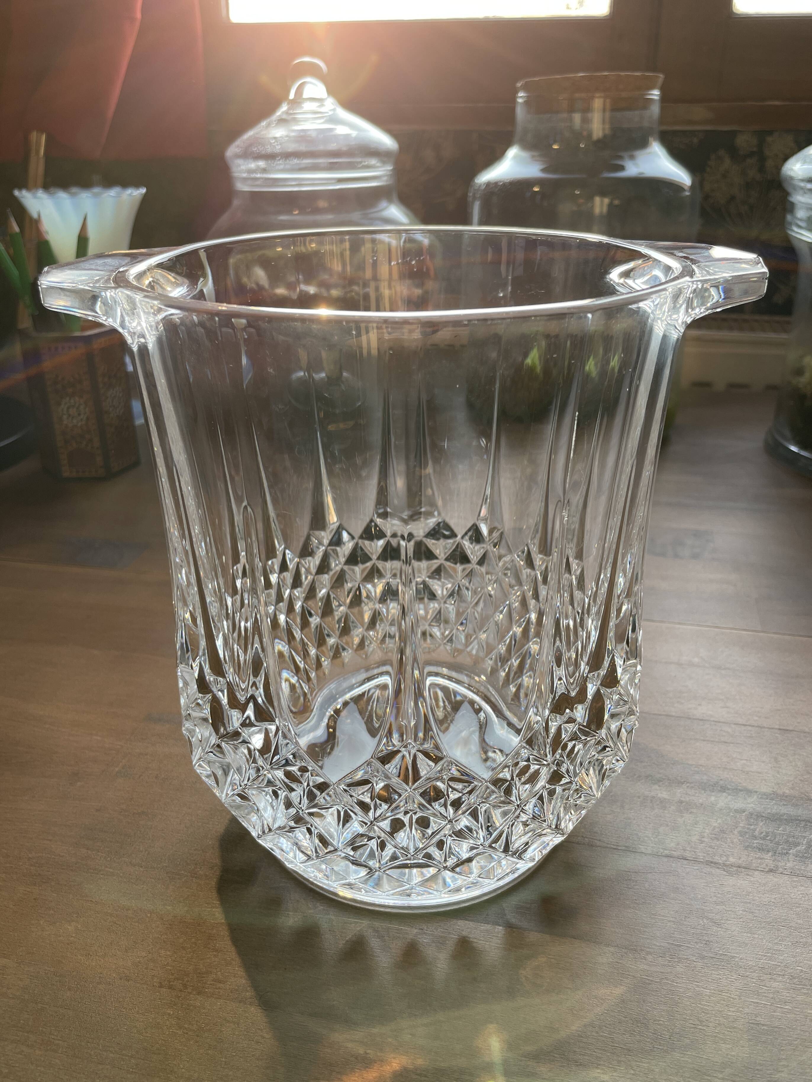 Champagne or ice bucket, Cristal d’Arques, "Longchamp" Collection