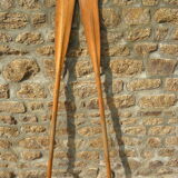 Pair of old wooden oars 153 cm