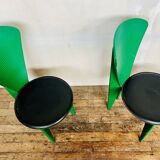 Set of 4 vintage Calligaris chairs – 1980s design