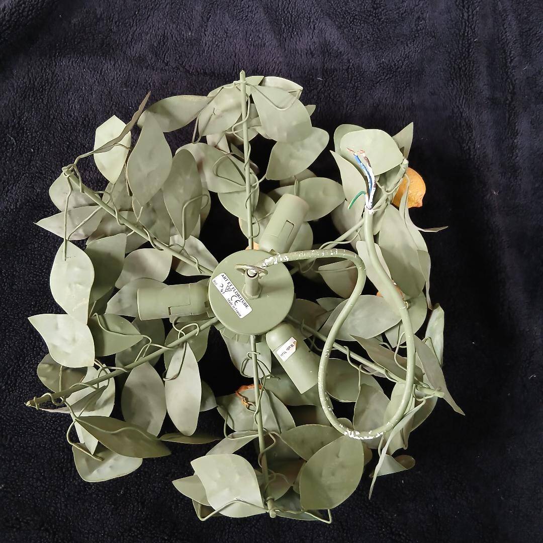 1 or 2 ceiling lights/wall lamps with a lemon fruit design, Art et Floristie collection.