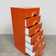 Vintage rare Space Age Quadro chest of drawers Jurgen Lange Schönbuch
