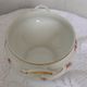 Legumier pörcelaine de limoges f legrand & cie floral décor white background