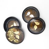 Box of lacquered and gilded underglass