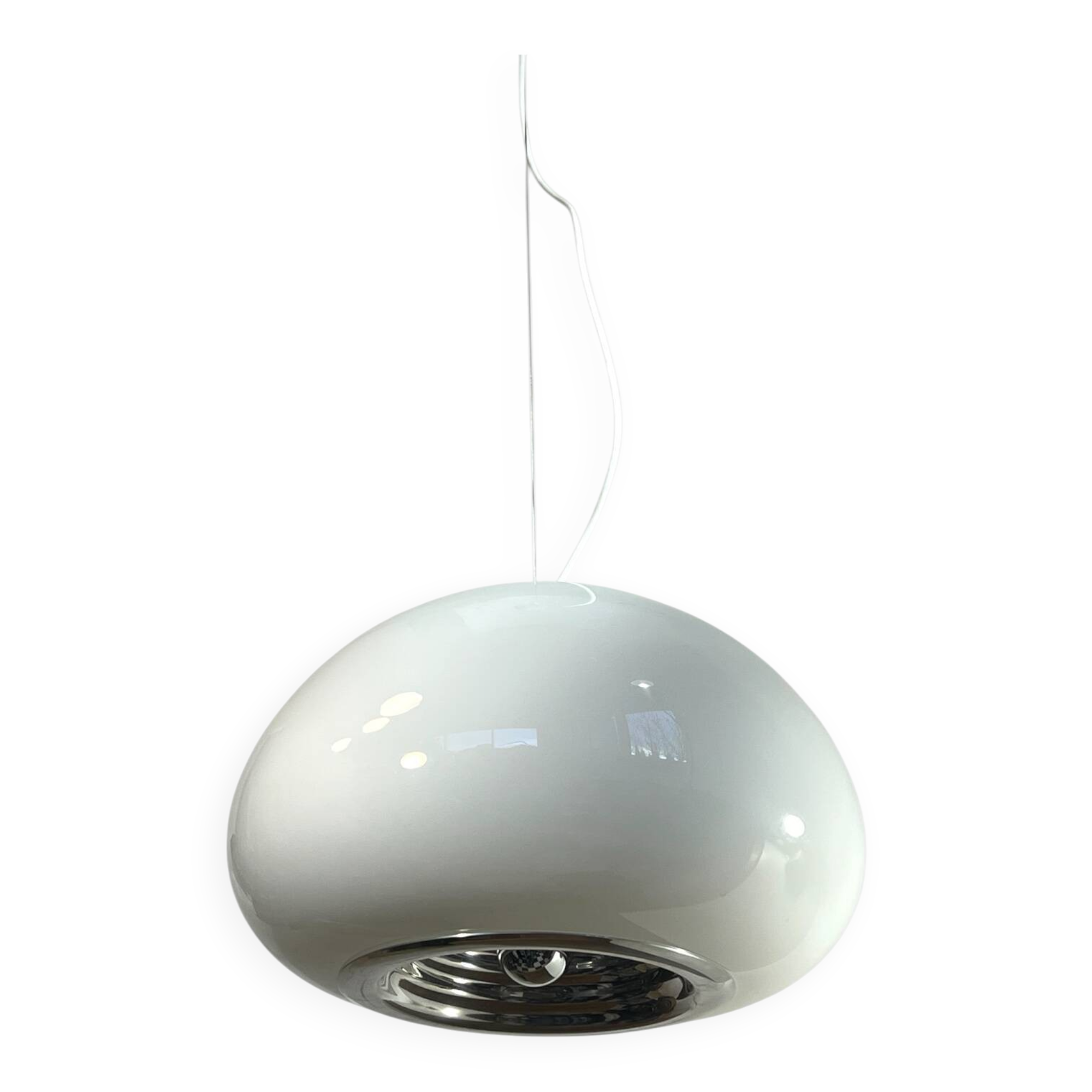 Suspension XXL "Black and white" by Pier Giacomo and Achille Castiglioni