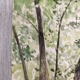 Aquarelle de paysage vintage
