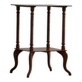 Table d'appoint danoise / Piédestal avec pieds finement sculptés, début 20ème siècle