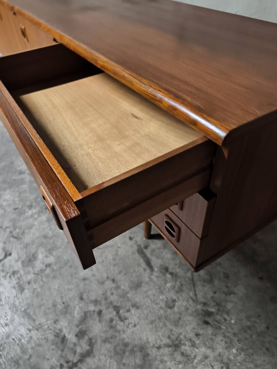 Vintage Scandinavian teak sideboard