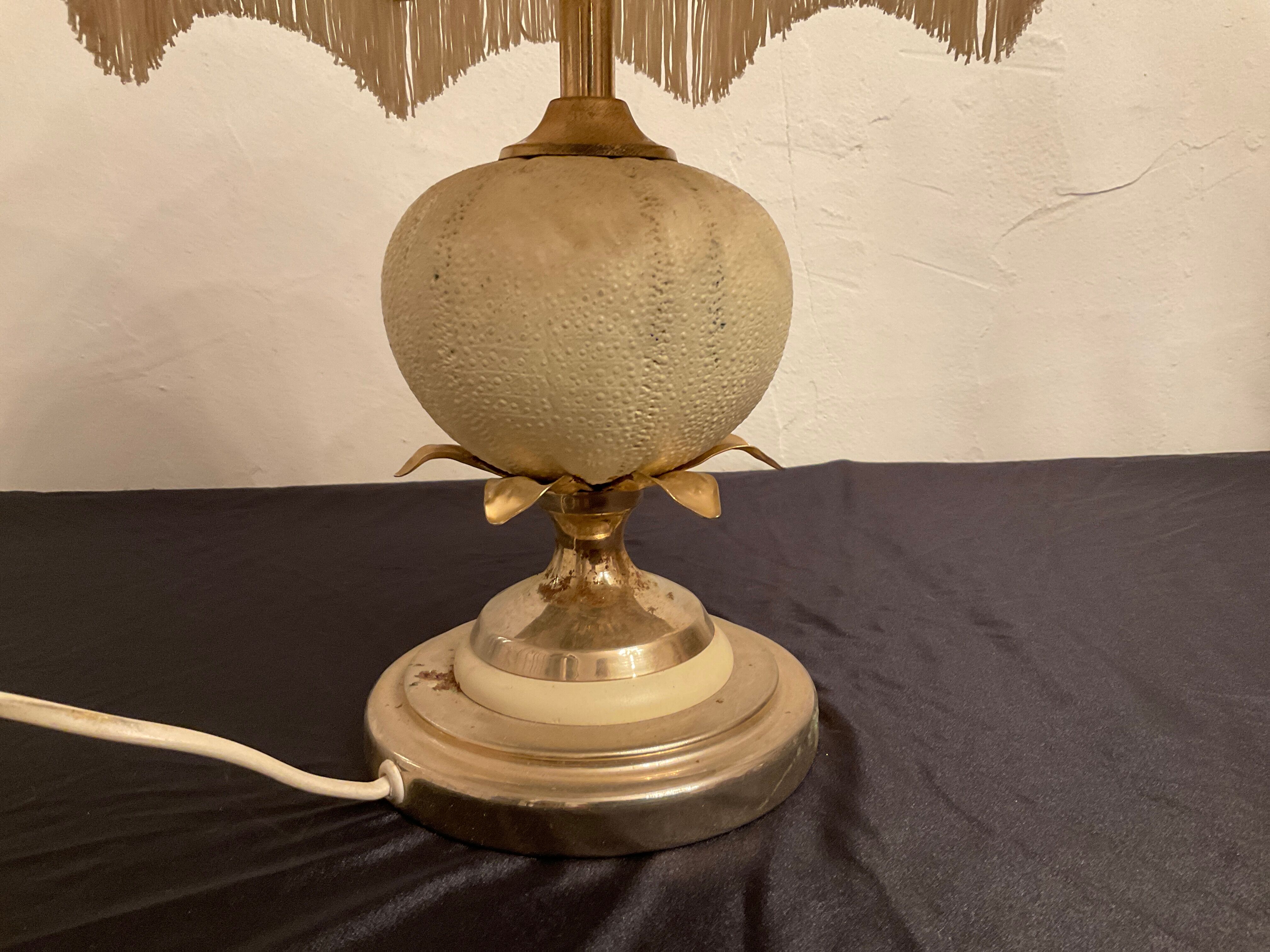 Sea urchin lamp design, Space age vintage 70