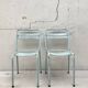 Suite de quatre chaises Tolix T2, vers 1950.