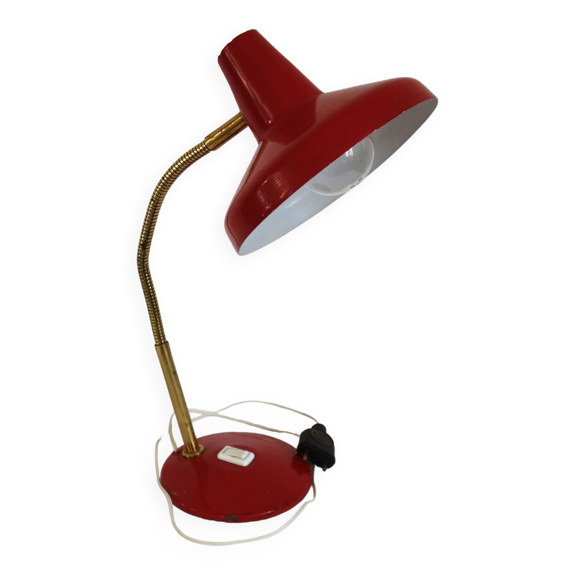 Vintage articulated desk lamp